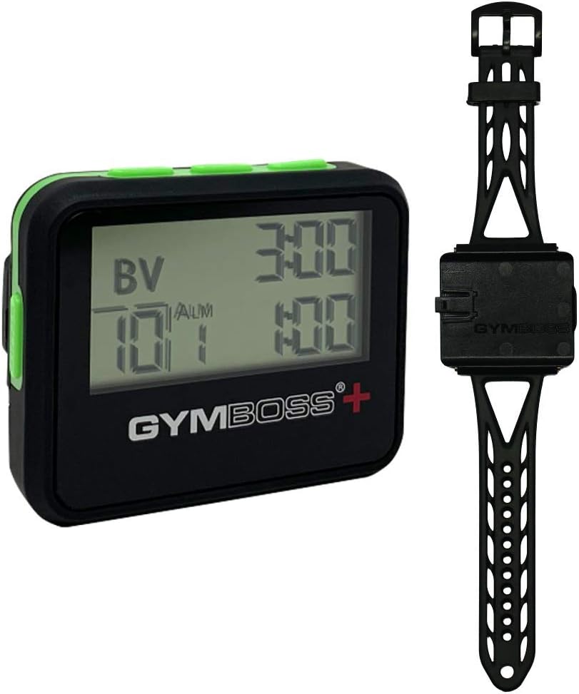 Gymboss Plus: temporizador en paquete con correa