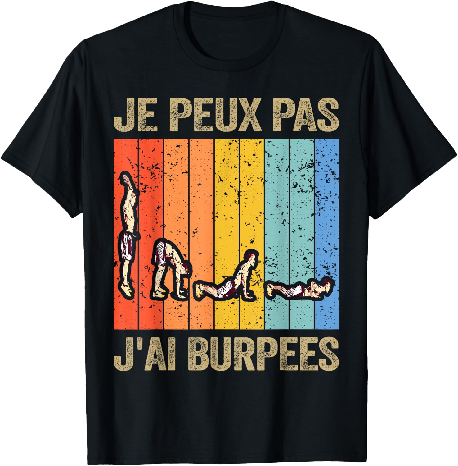 Camiseta «No puedo, tengo burpees»: un regalo con complicidad