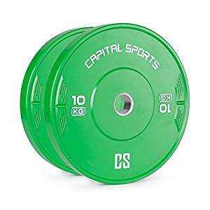 C.P.Sports olímpico Discos de peso 50 mm como pares - hierro